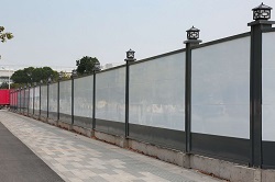愛護(hù)建筑施工圍擋：讓每一個(gè)圍擋都成為風(fēng)景。