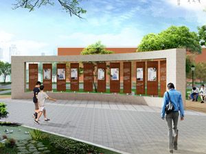重視校園建設(shè)，崇揚(yáng)校園文化的氛圍與精神